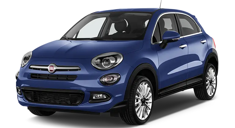 Compact SUV rental car in Paros