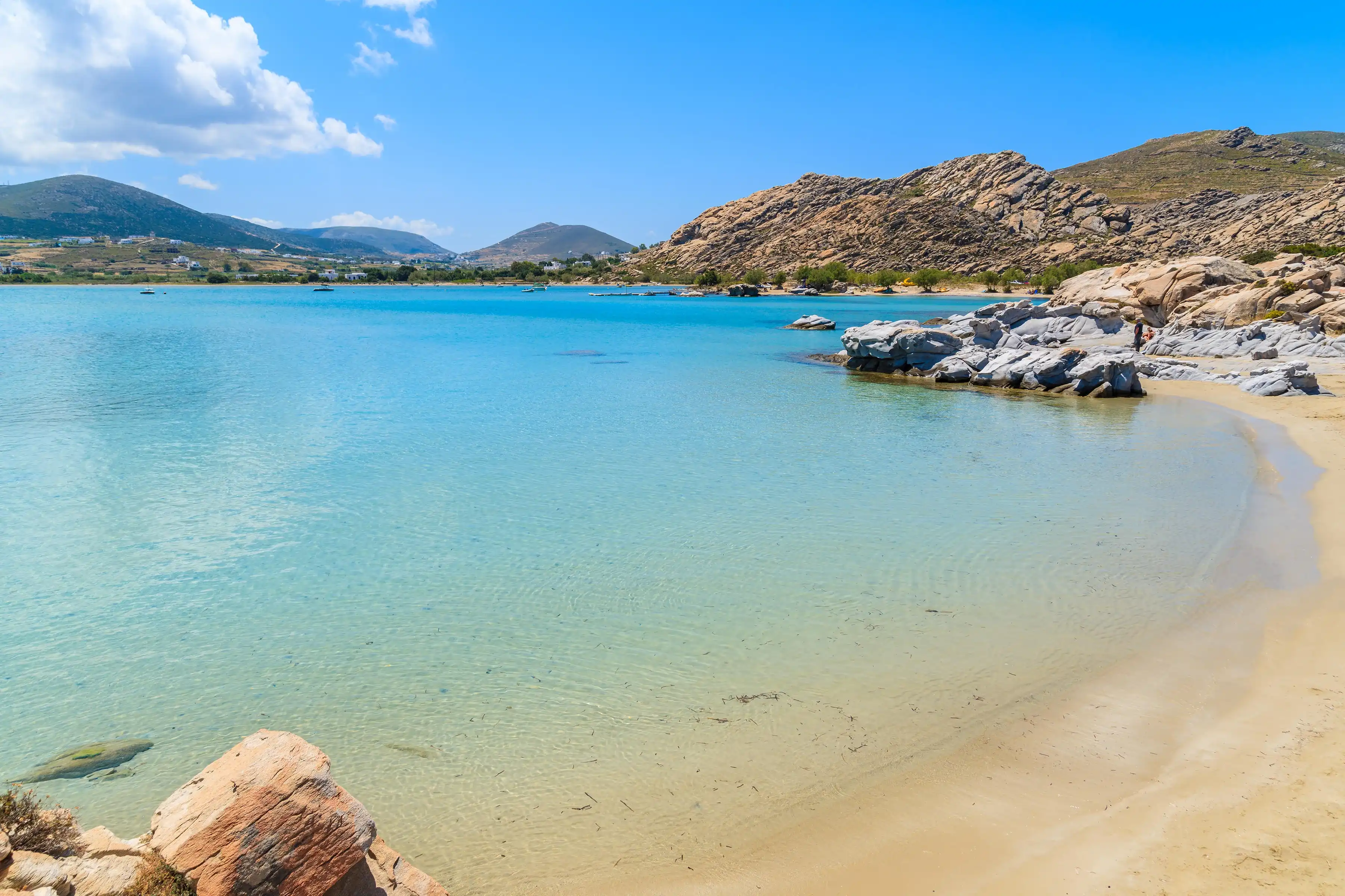 Paros island Kolymbithres beach