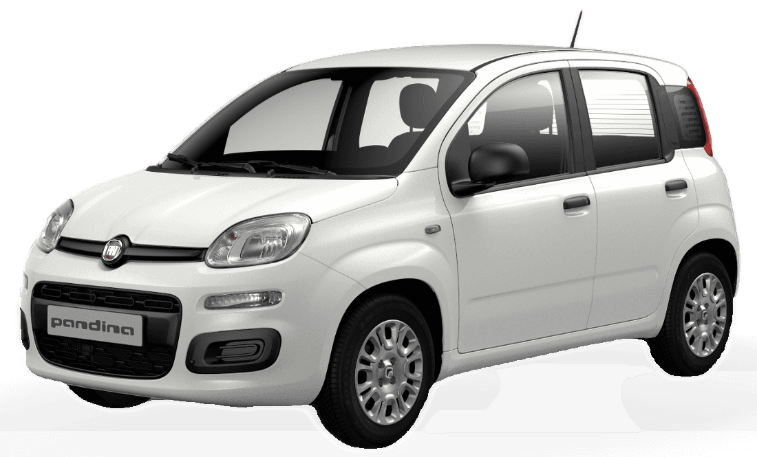 A Fiat Panda Hybrid car